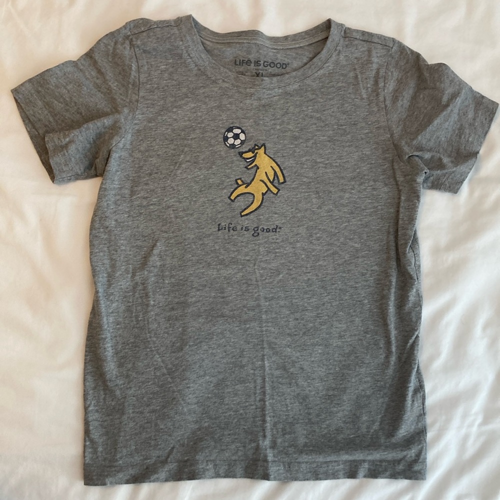 Gray life is good shirt